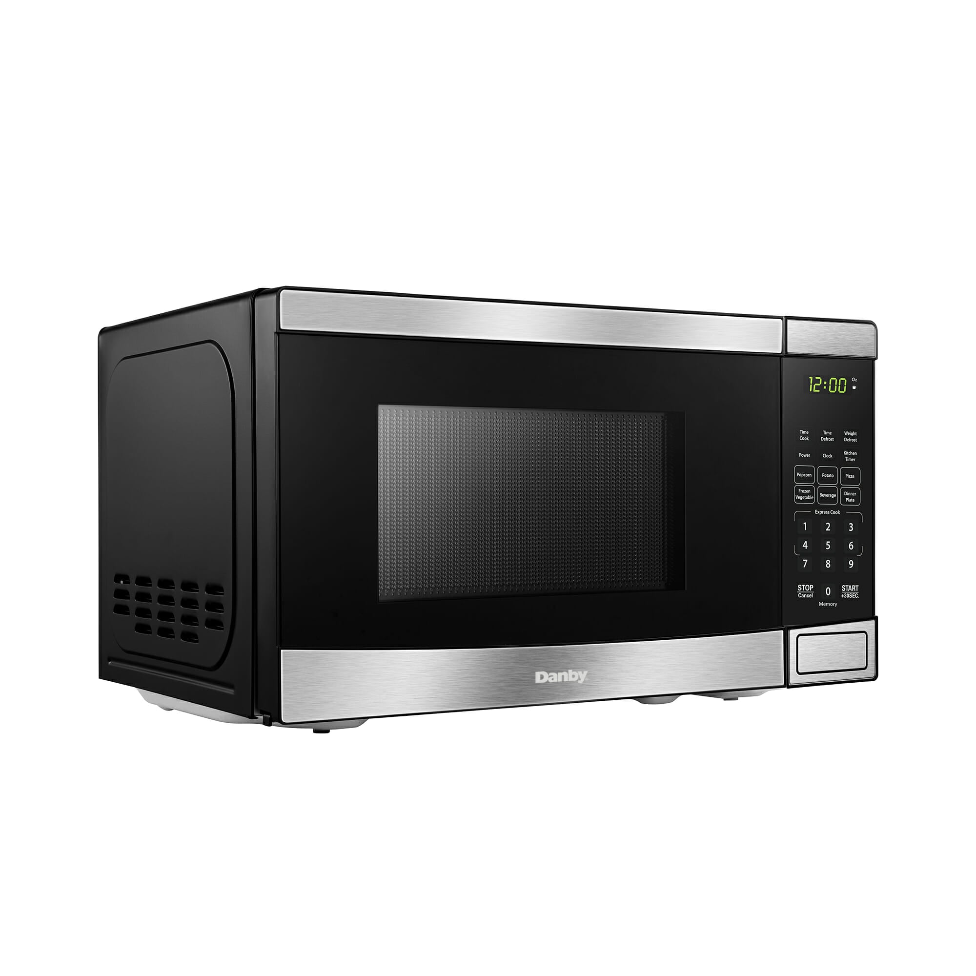 Danby - 0.7 cu. Ft Counter top Microwave in Stainless - DBMW0721BBS - Image 2