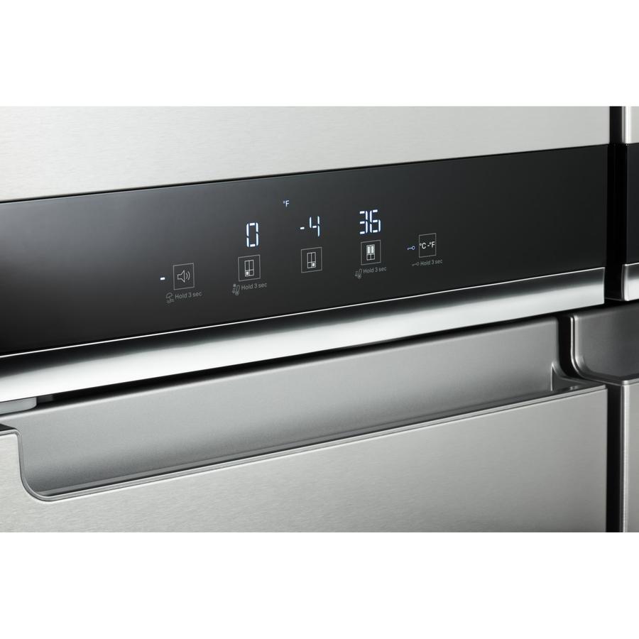 Whirlpool - 35.8 Inch 19.4 cu. ft 4 Door Refrigerator in Stainless - WRQA59CNKZ - Image 3