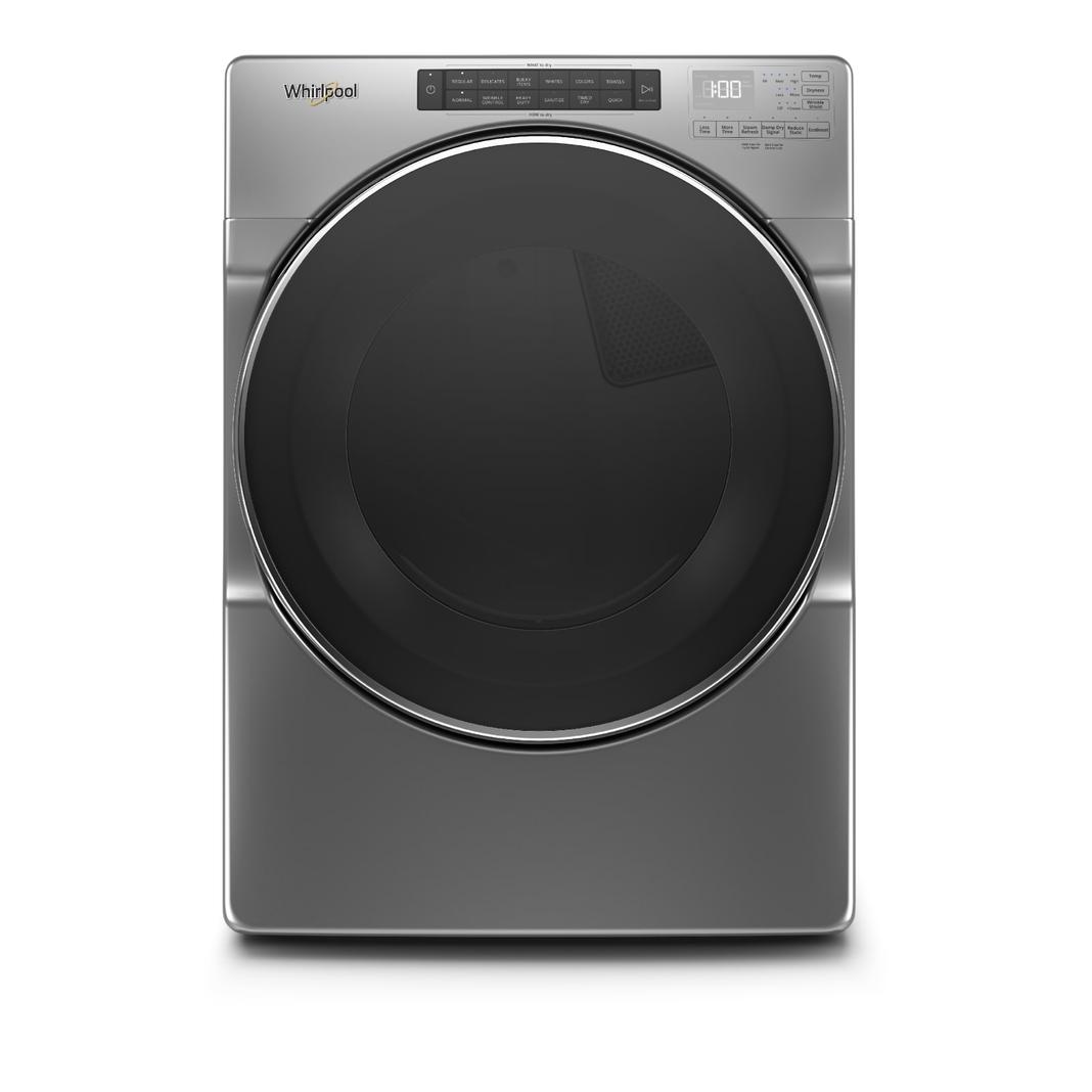 Whirlpool - 7.4 cu. Ft Electric Dryer in Chrome Shadow - YWED6620HC