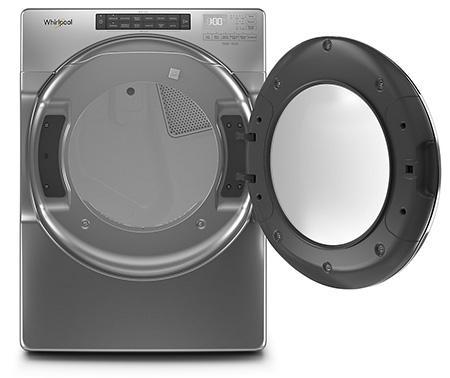 Whirlpool - 7.4 cu. Ft Electric Dryer in Chrome Shadow - YWED6620HC - Image 2