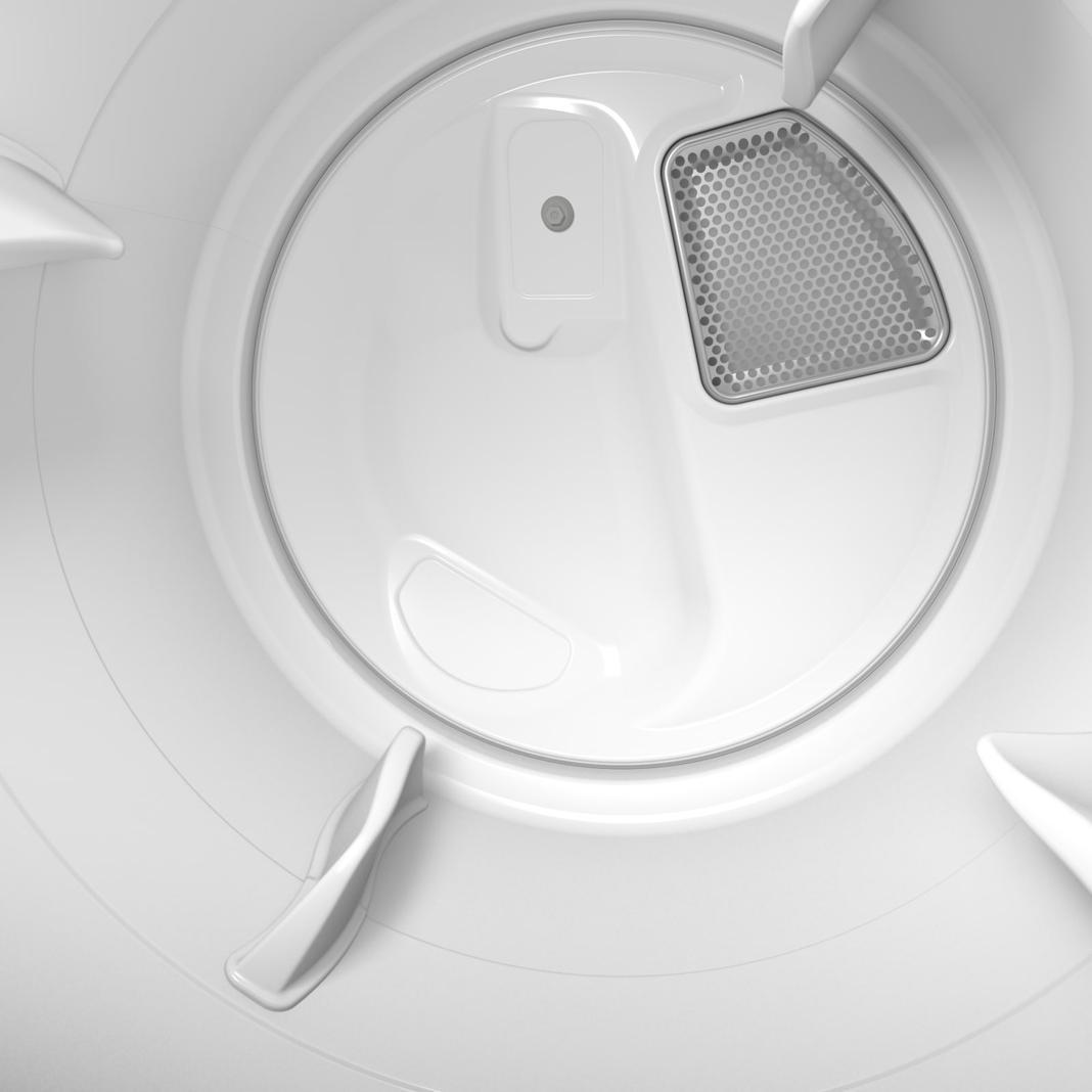 Whirlpool - 7.4 cu. Ft Electric Dryer in Chrome Shadow - YWED6620HC - Image 4