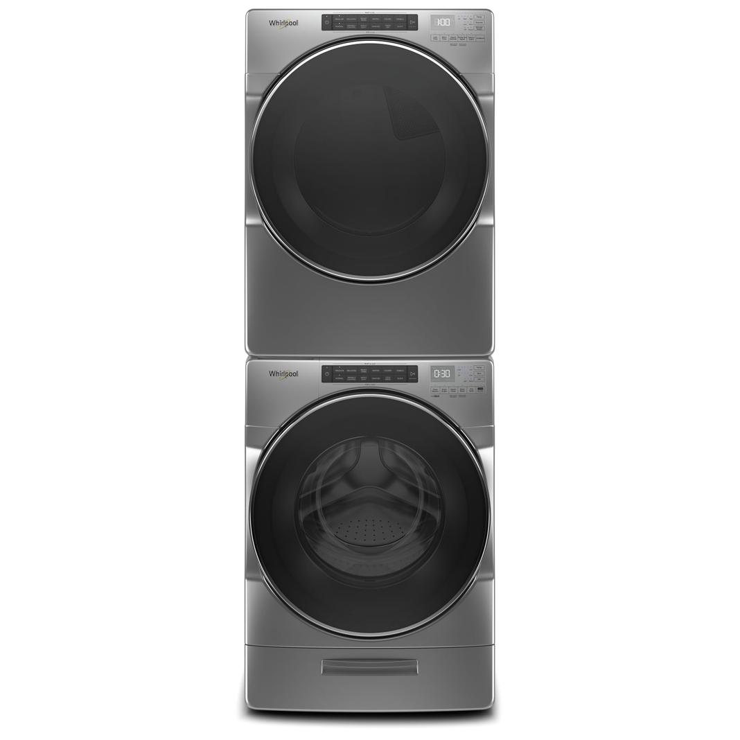 Whirlpool - 7.4 cu. Ft Electric Dryer in Chrome Shadow - YWED6620HC - Image 6